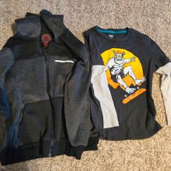 Boys jacket and top bundle deal