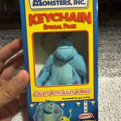 Monster inc keychain 