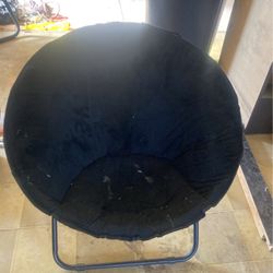 Chair Lounge - Black Swede