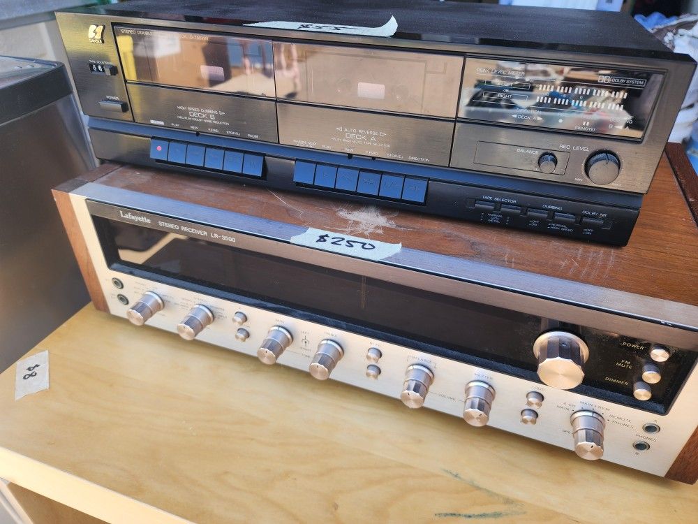 Sansui Stereo Double Cassette Deck D750WR