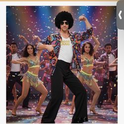 Disco Costume Man’s Adult Medium