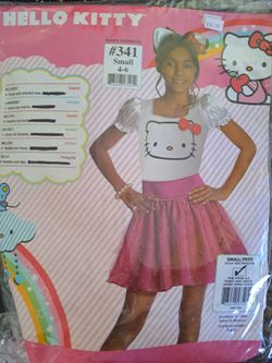 Kids hello kitty costume