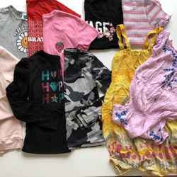 Teen Girl’s clothes bundle Sz 10/12 Tops, T-Shirt, dress,