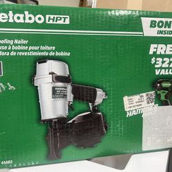 Metabo HPT BONUS 18V Triple Hammer Bolt Impact Driver and 1-3/4-in 15-Degree Corded Pneumatic...