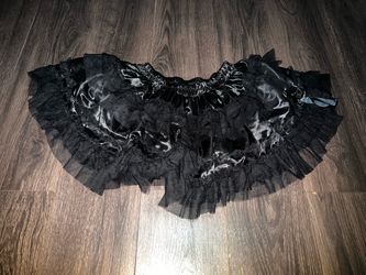Very Short Ruffled Skirt