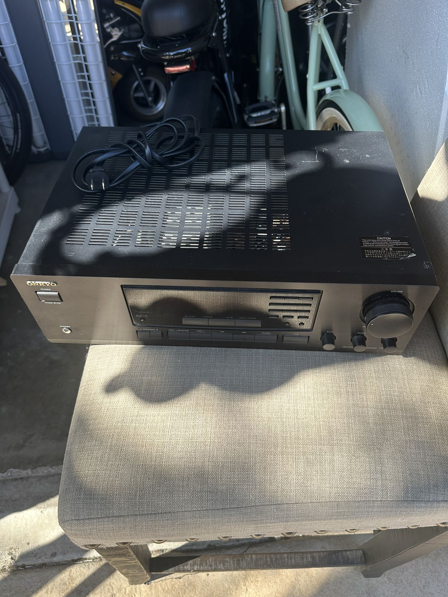 Onkyo Receiver Amplifier With Remote Control