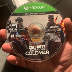 Call Of Duty Cold War Xbox One Disc Only