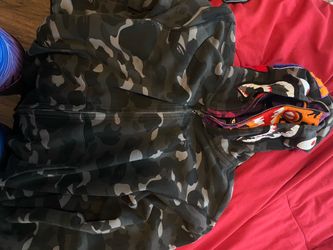 Double sided bape hoodie