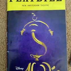 Aladdin Signed Poster Full Cast