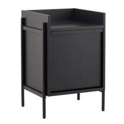 Modern Small Black File Cabbinet