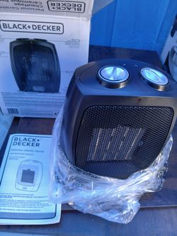New 1,500-Watt Electric Personal Ceramic Space Heater