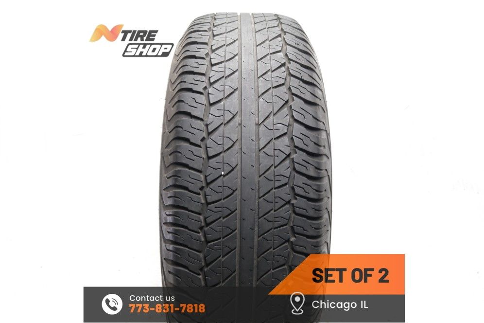 Set of 2 Used  6.5/32    265/70R17  113S  Dunlop  Grandtrek AT20
