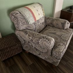 Chair And Ottoman 
