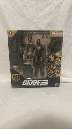 G.I. Joe Classified Series 60th Anniversary Marine Sniper 6" Action Figure NEW