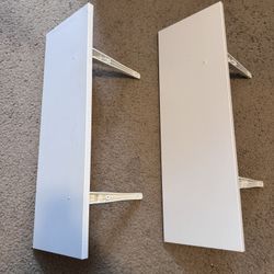 White Wall Shelves 