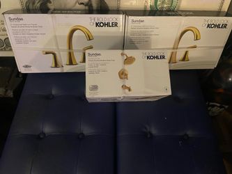 Brand new two sinks shower valve package