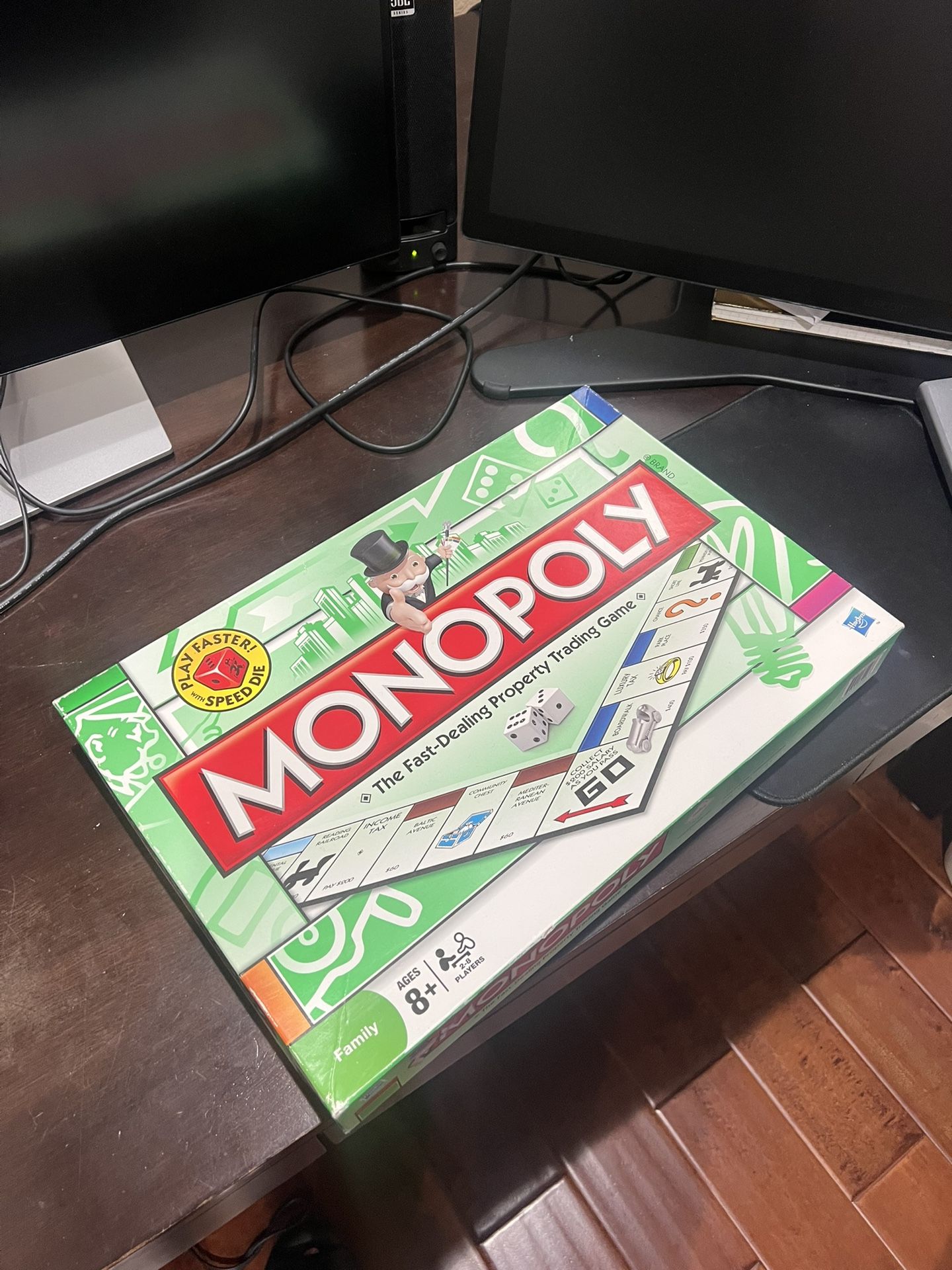 Monopoly, Scrabble, Guess Who Board Games