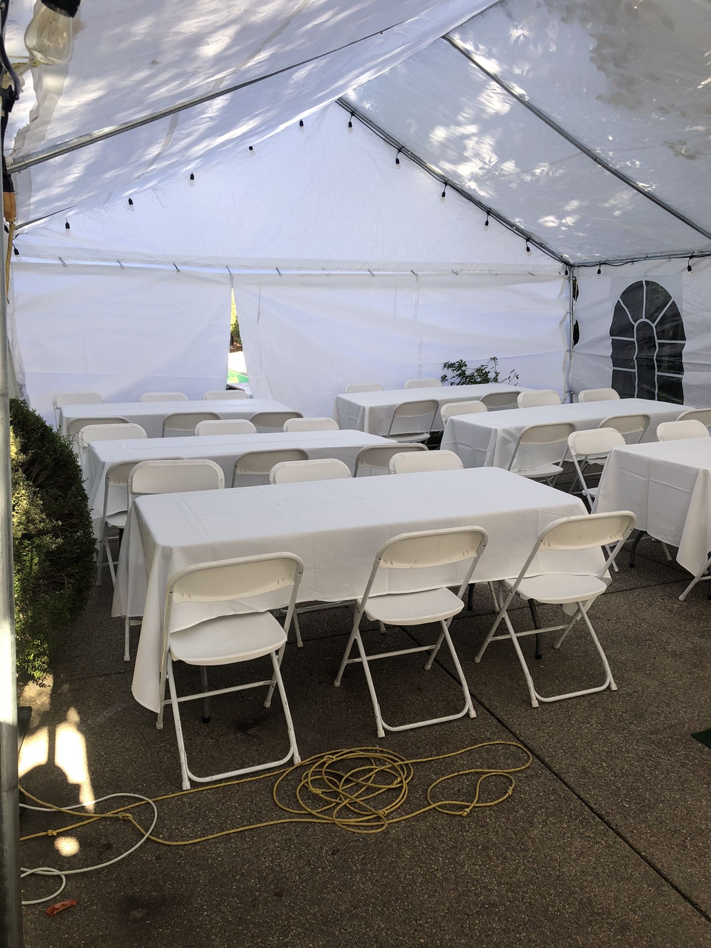 Canopy tables chairs ex...