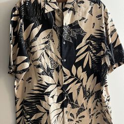 tori richard tropic ss Hawaii theme shirt size Med New with tags