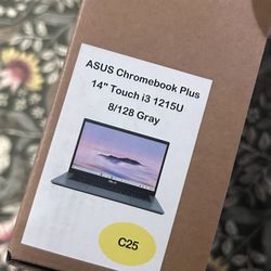 ASUS Chromebook Plus 14” Touch Screen Grey