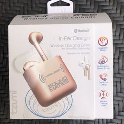 Tzumi SoundMates Wireless Stereo Earbuds