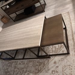 Nate And Jeremiah Coffee Table Stone