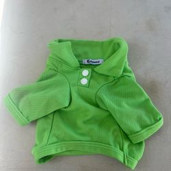 SMALL PET SHIRT - Green - Good Condition $5 