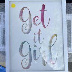 Girl Picture Frame