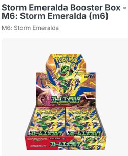 Pokémon Storm Emeralda Booster Box