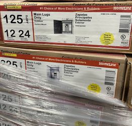 125 Amp Homeline Outdoor Panel