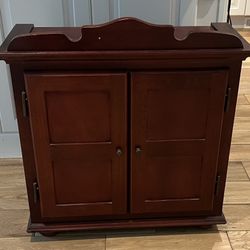Solid Mahogany Cabinet