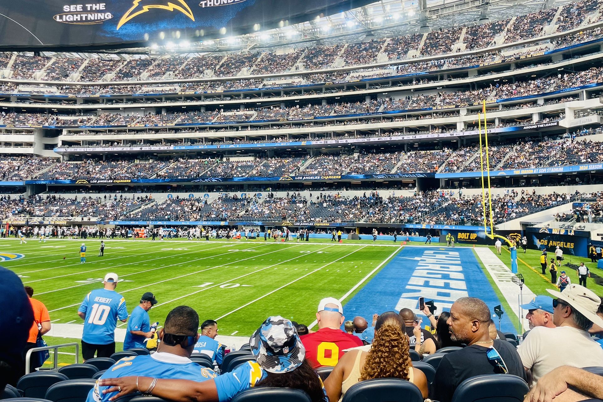 🔥Chargers VS Saints Club Tickets⚡️