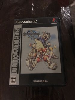 Original Japanese Kingdom Hearts Final Mix on PS2