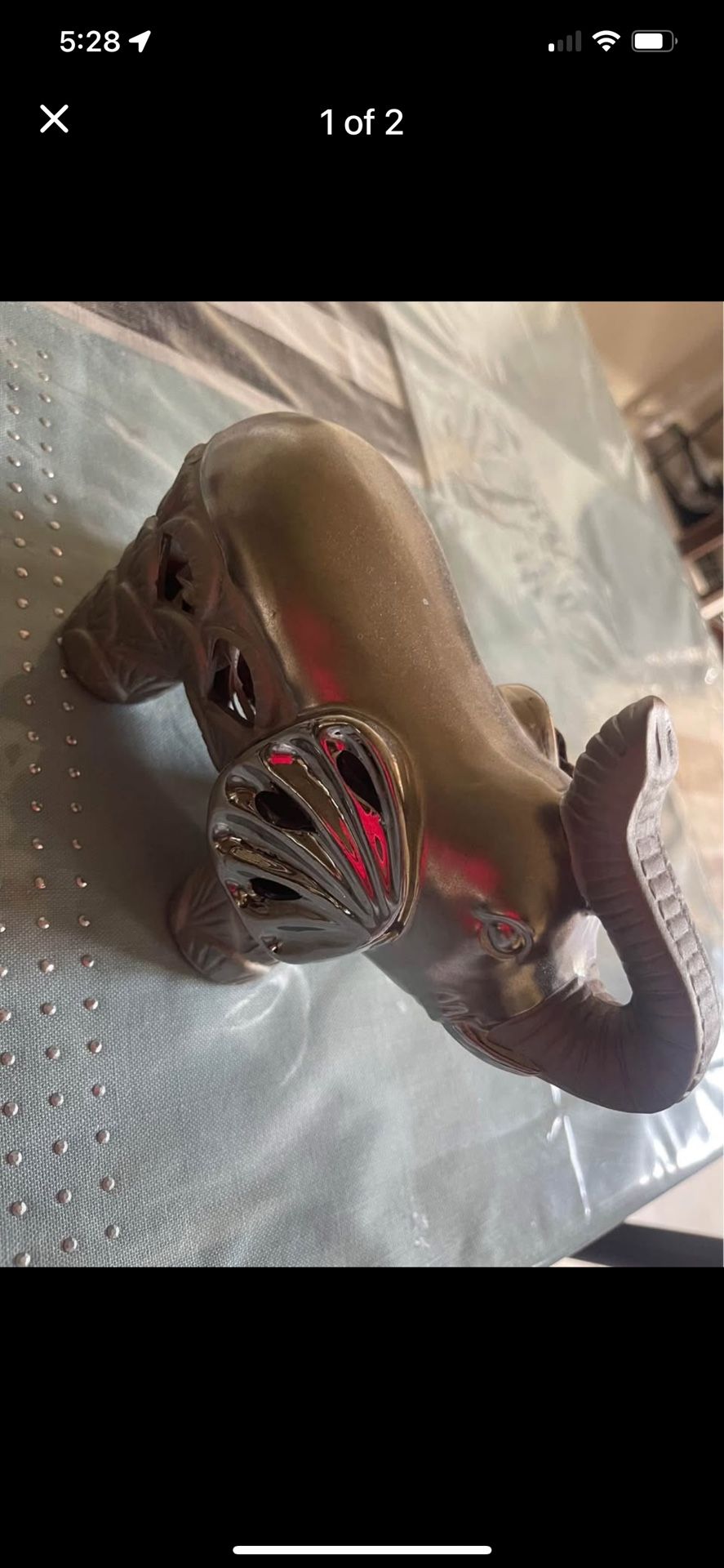 Ceramic elephant