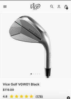 Vice VGW01 wedges PW/50/56/60