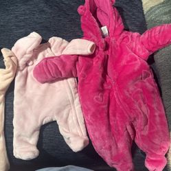 Warm Baby Girl Jumpsuits 