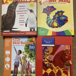 Second Grade Learning Work Books