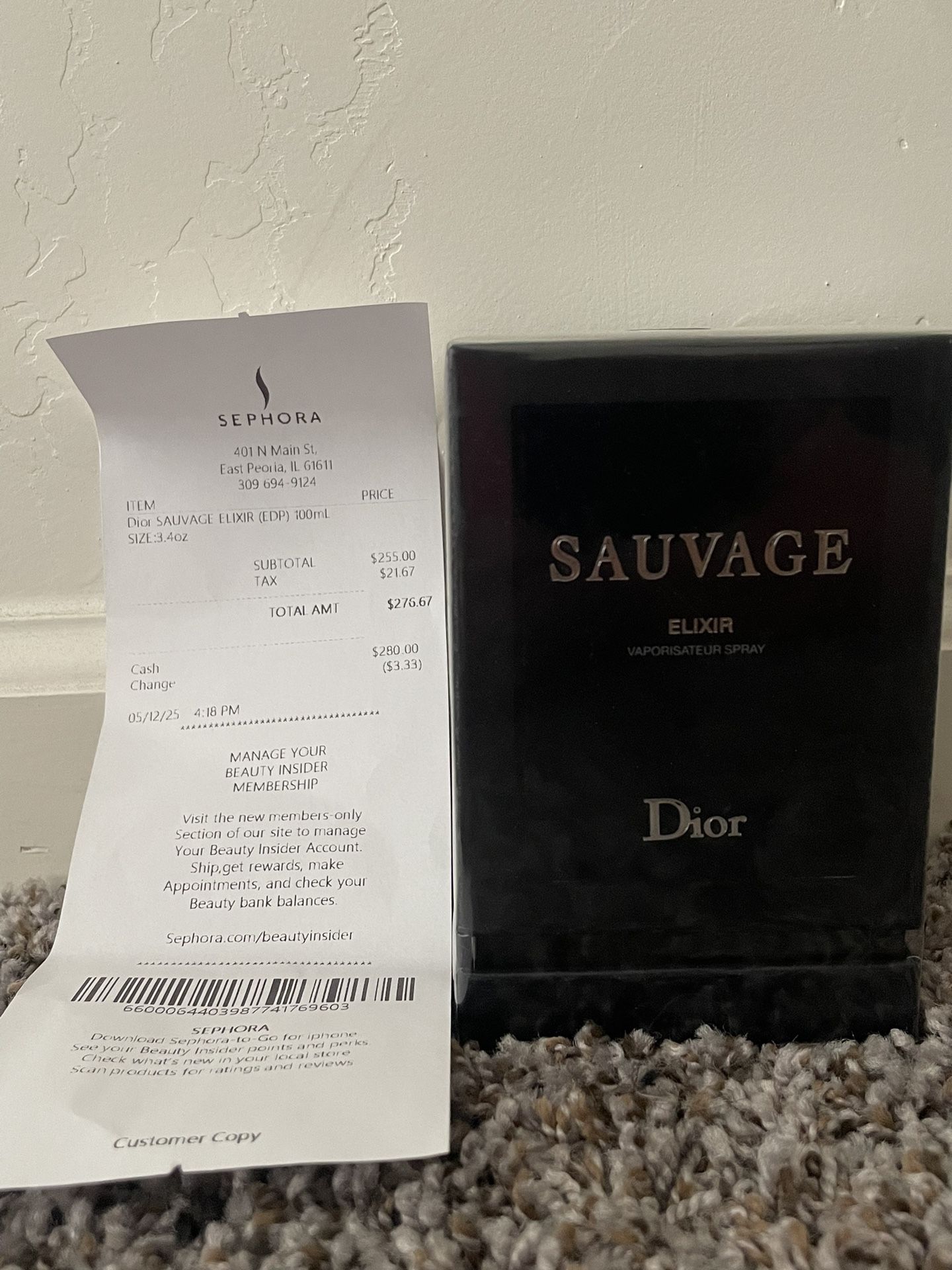 Dior Sauvage Elixir