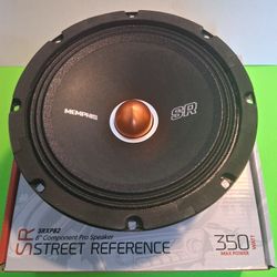 MEMPHIS (1) 8 INCH COMPONENT PRO HIGH EFFICIENCY MID RANGE 350 WATTS MAX POWER CAR SPEAKER ( BRAND NEW PRICE IS LOWEST  )