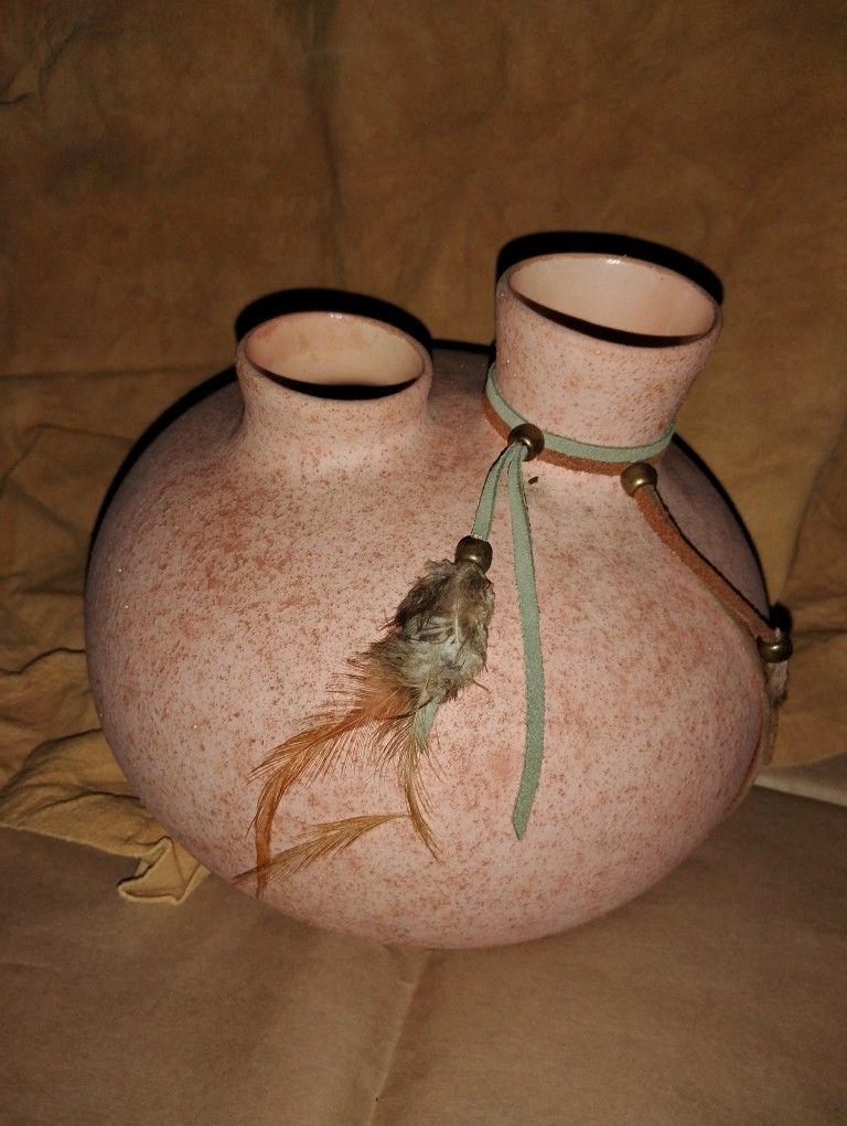 Vintage Native American Wedding Vase