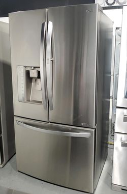 LG 3 Door Stainless Steel Refrigerator

