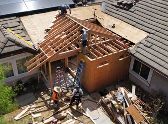 ADU WOOD FRAMING CONCRETE ADU FULL ADU