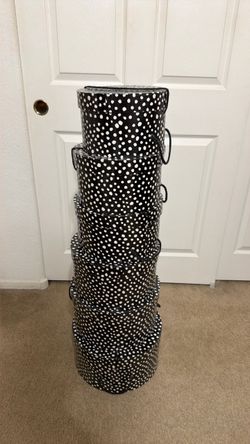 Black & White Polka Dot Hat Box Set