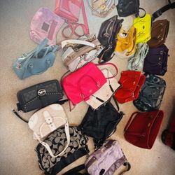 Coach purse collection