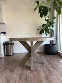 Restoration Hardware 48” Round Dining Table