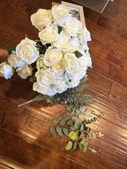 Fux flowers and greenery