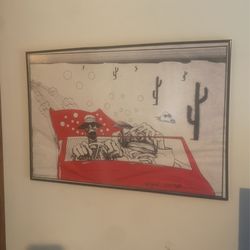 Framed ‘Fear And Loathing In Las Vegas’ Poster
