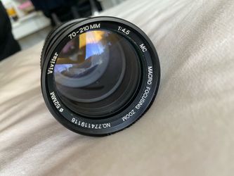 Vivitar 70-210mm Film Camera Lense
