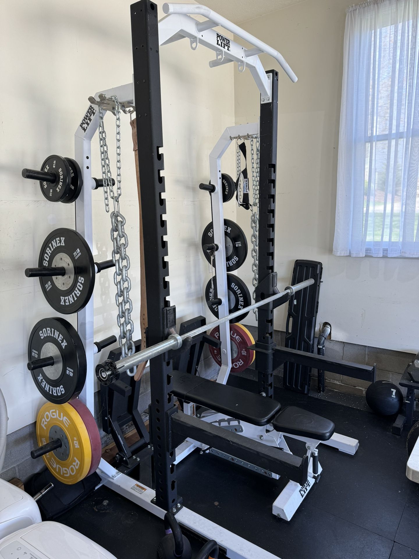 Power Lift Weight Rack