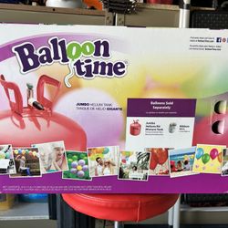 Balloon Time Disposable Helium Tank Jumbo